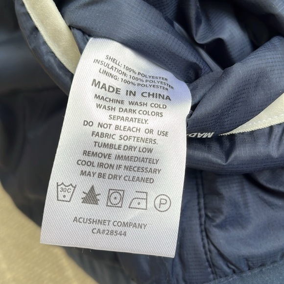 FootJoy Women’s Insulated Vest Women’s Size Small S - LIKE NEW! reversible - Picture 6 of 6